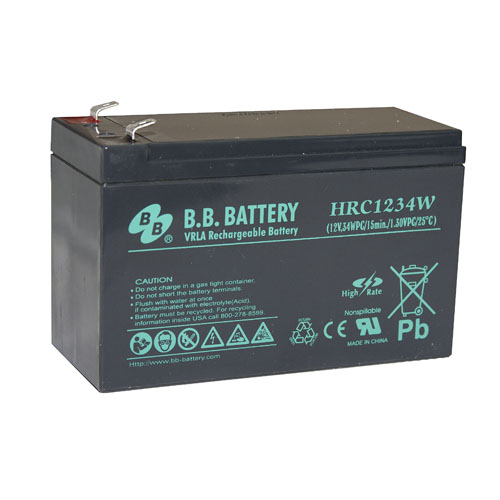 HRC 1234W T2 - аккумулятор BB Battery 9ah 12V  
